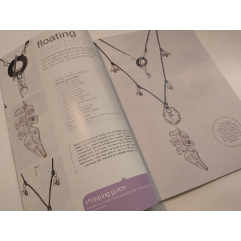 Beads & Beyond Magazine July 2015 DIY Jewelry Design Projects Tutorials UK Issue - Picture 2 of 3